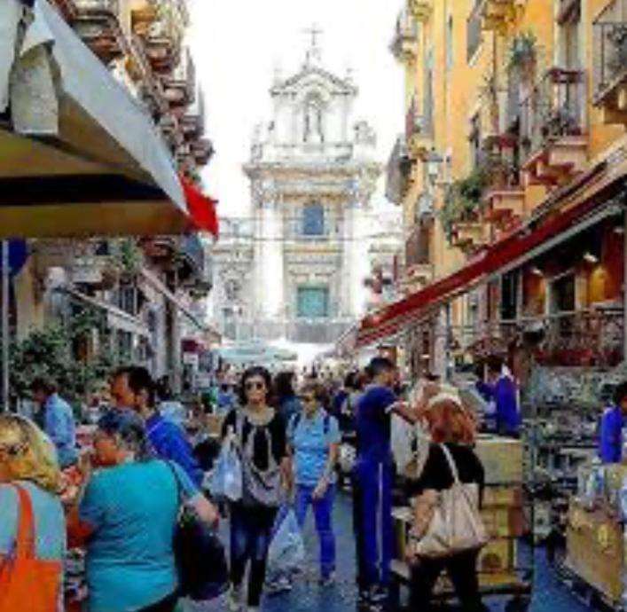 Ferienwohnung Nonna Graziella Catania Exterior foto